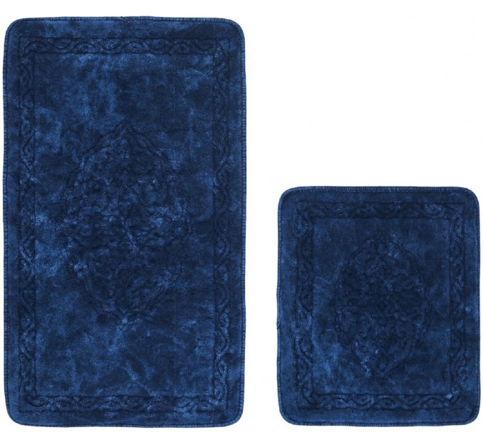 Коврик Arya 60x100 - 60x50 2 Пр. Damaks Синій