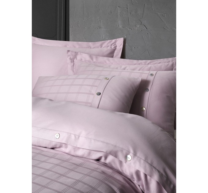 Постільна Білизна Arya Saheser Жаккард 200x220 Perla Ліловий