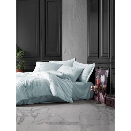 Постільна Білизна Arya Saheser Жаккард 200x220 Perla М'ята