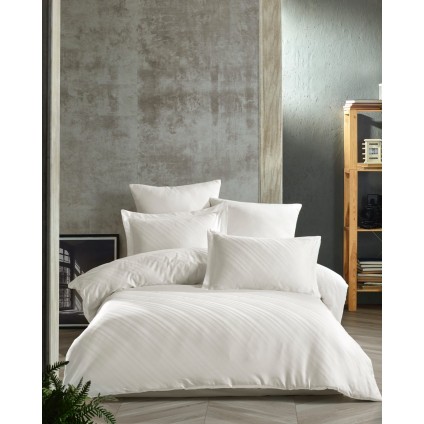 Постільна Білизна Arya Saheser Жаккард 200x220 Venita Бежевий