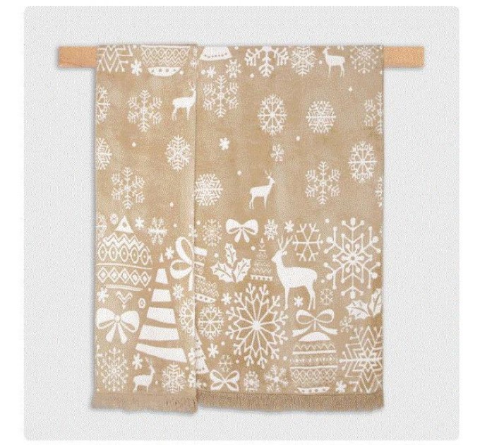 Плед Arya Cotton 150x200 Різдвяний Nordic