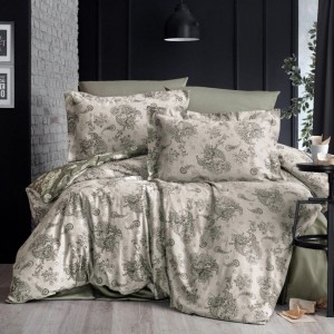 Постільна білизна Arya Vogue Органік Жаккард 200x220 Tama