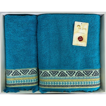 Набір Рушник Arya Жаккард 50x90-70x140 Firuze