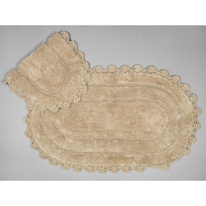 Килимок Arya 100x65/70x45 Овал 2 Пр. Afro