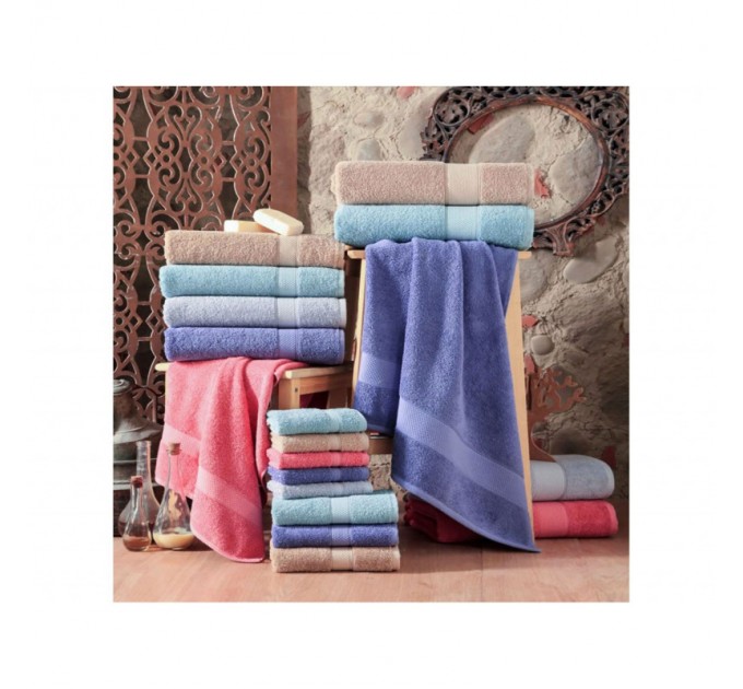 Рушник Arya однотонний 100x150 Miranda Soft