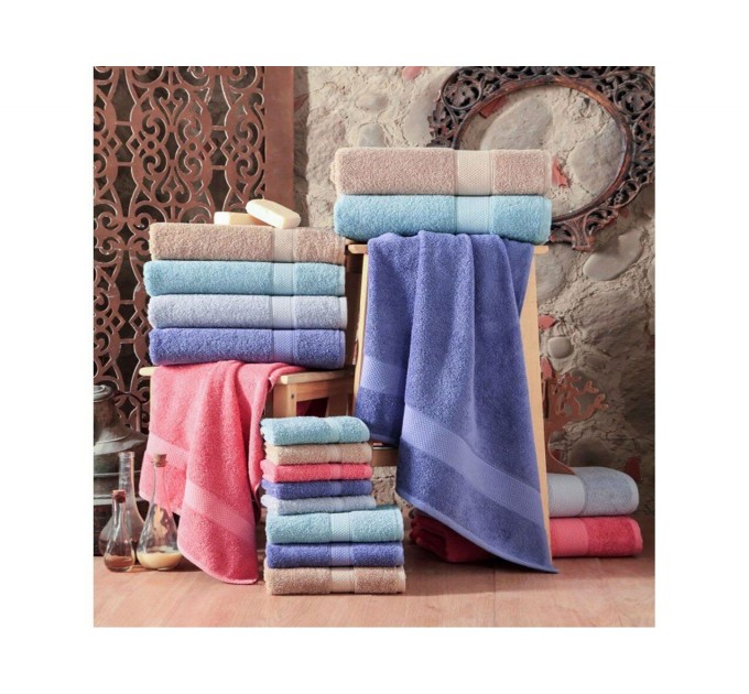 Рушник Arya однотонний 50x90 Miranda Soft