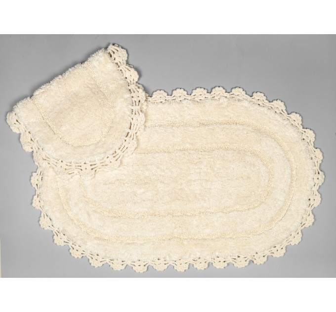 Килимок Arya 100x65/70x45 Овал 2 Пр. Afro