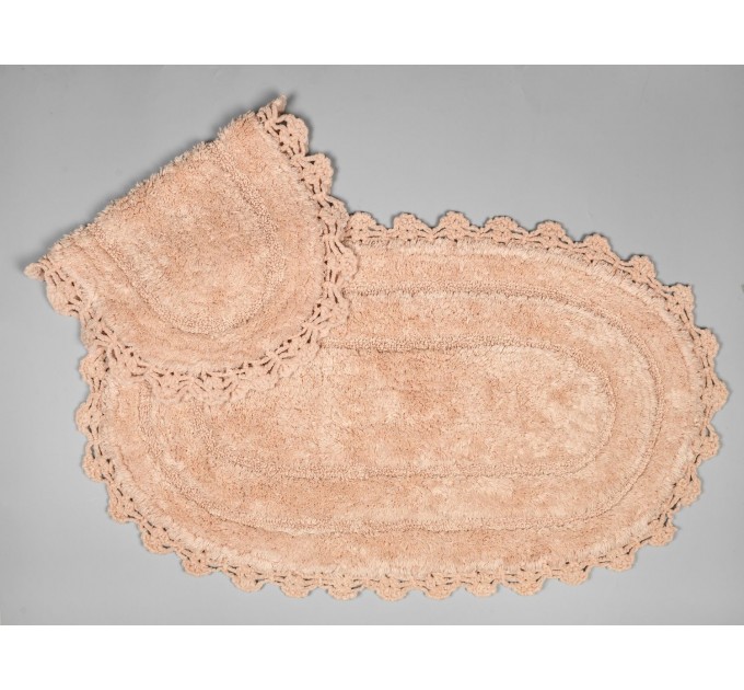 Килимок Arya 100x65/70x45 Овал 2 Пр. Afro