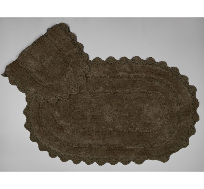 Килимок Arya 100x65/70x45 Овал 2 Пр. Afro