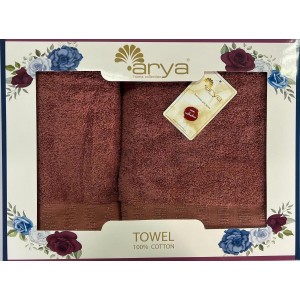Набір Рушник Arya Жаккард 50x90-70x140 Sophia