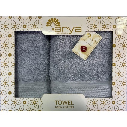 Набір Рушник Arya Жаккард 50x90-70x140 Touch